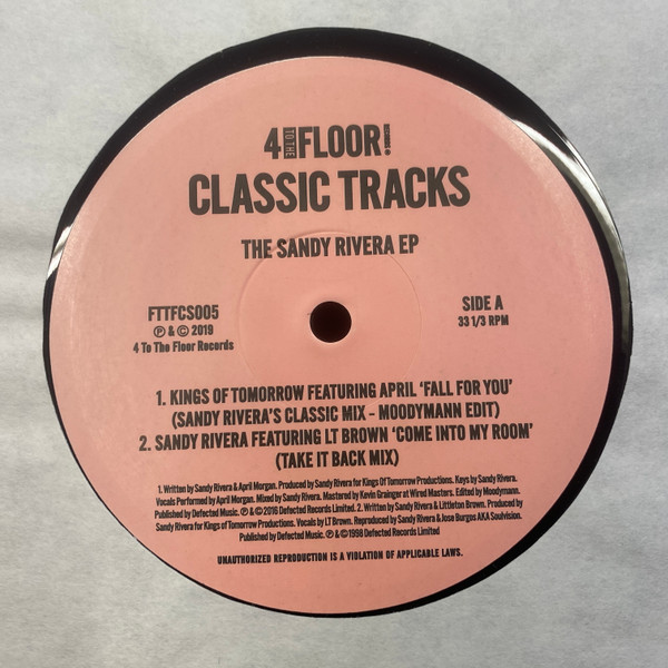 Various — The Sandy Rivera EP