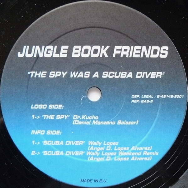Jungle Book Friends — The Spy Was A Scuba Diver EP