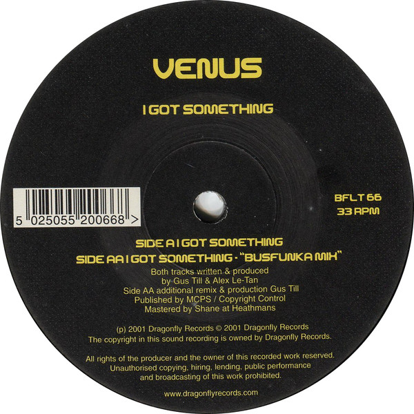 Venus — I Got Something