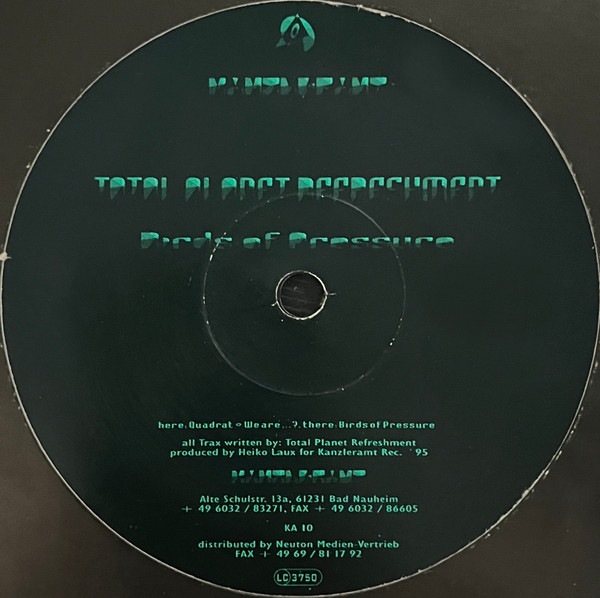 Total Planet Refreshment — Birds Of Pressure