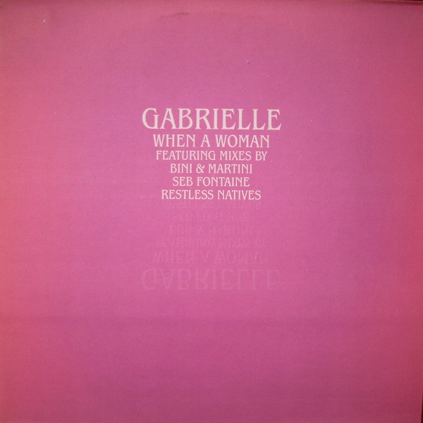Gabrielle — When A Woman