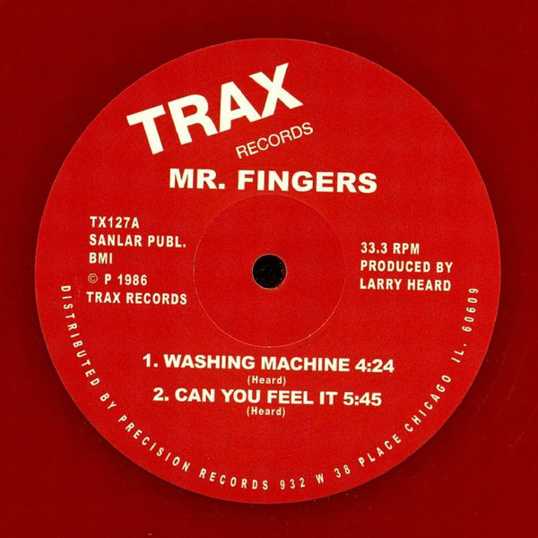Mr. Fingers — Washing Machine / Can You Feel It