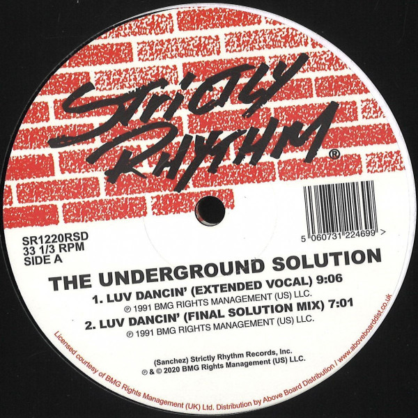 The Underground Solution — Luv Dancin'