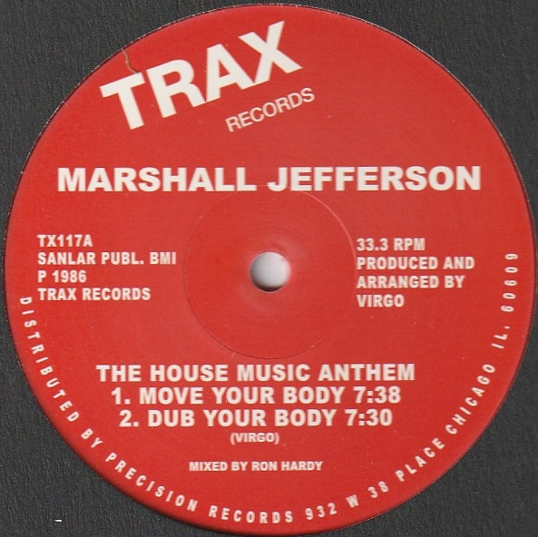 Marshall Jefferson — The House Music Anthem