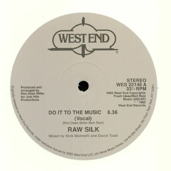 Raw Silk — Do It To The Music