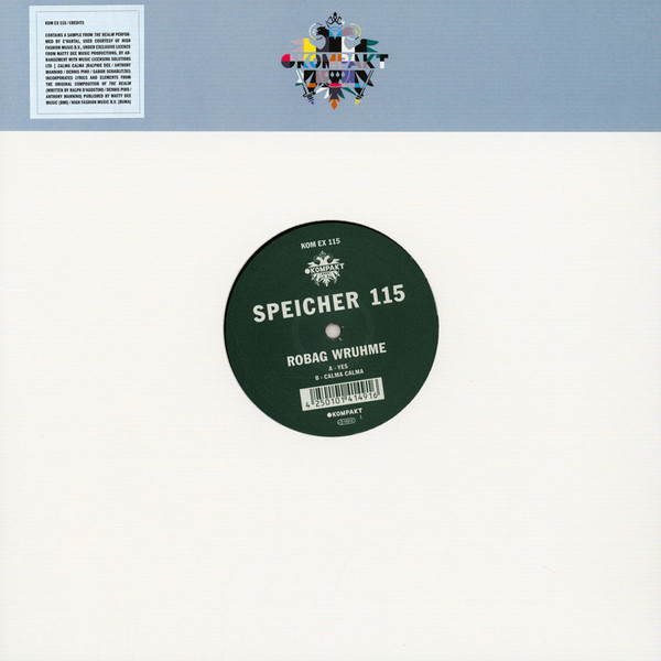 Robag Wruhme — Speicher 115