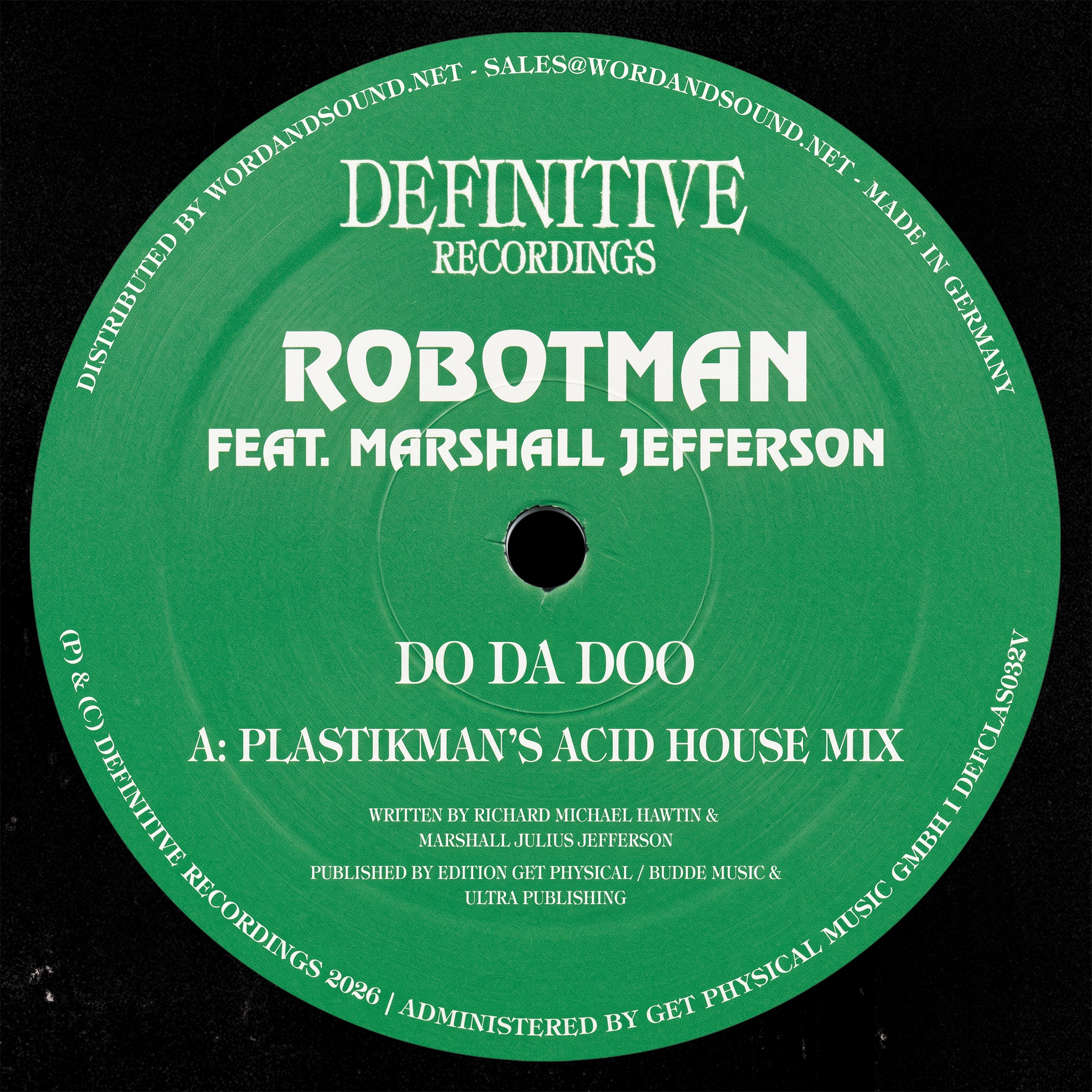 Robotman feat. Marshall Jefferson — Do Da Doo