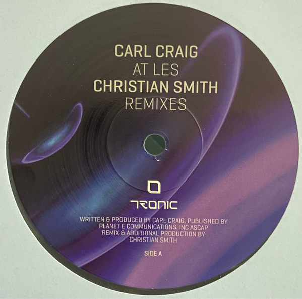 Carl Craig — At Les (Christian Smith Remixes)