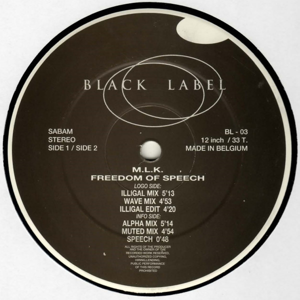 M.L.K. — Freedom Of Speech