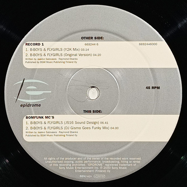 Bomfunk MC's — B-Boys & Flygirls