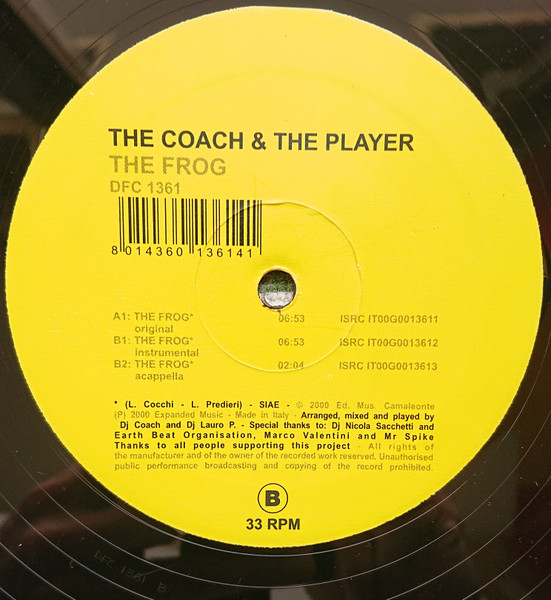 The Coach & The Player — The Frog