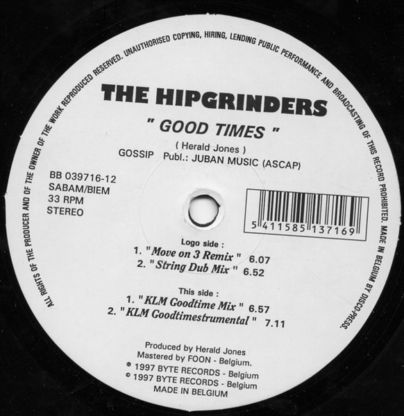 The Hipgrinders — Good Times