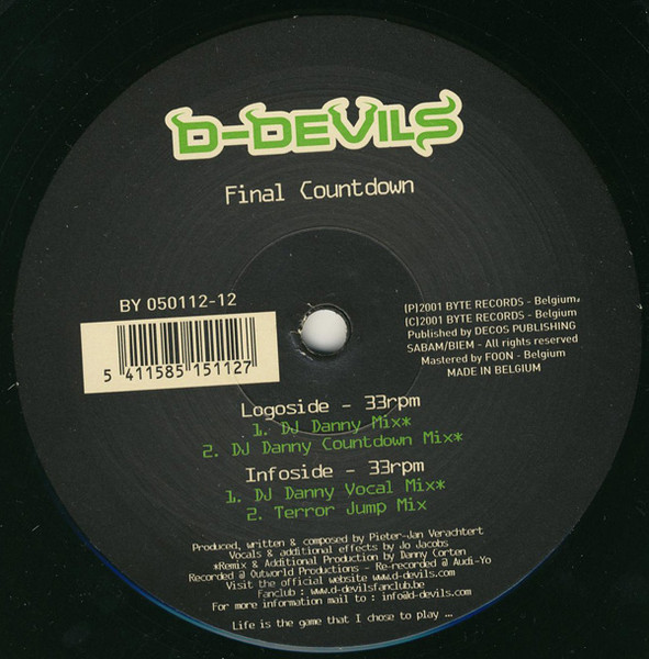 D-Devils — The Final Countdown