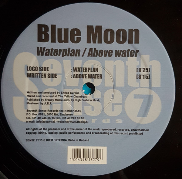 Blue Moon — Waterplan / Above Water