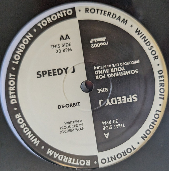 Speedy J — Rise