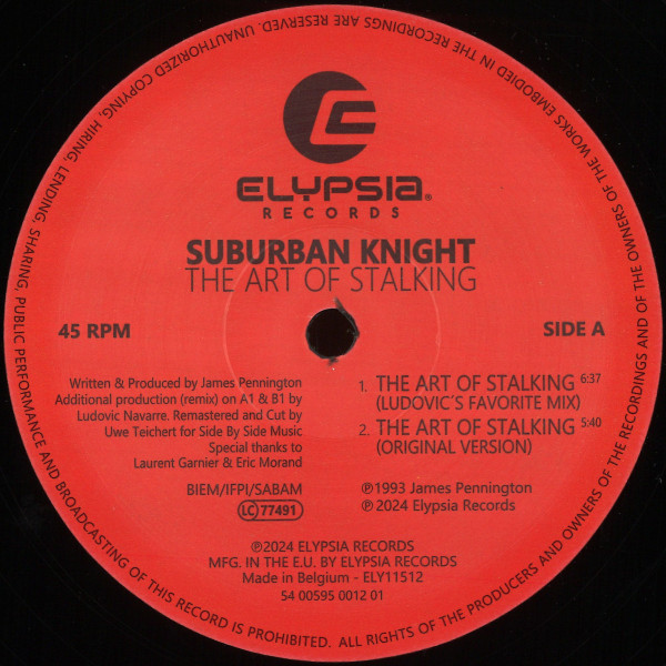 Suburban Knight — The Art Of Stalking