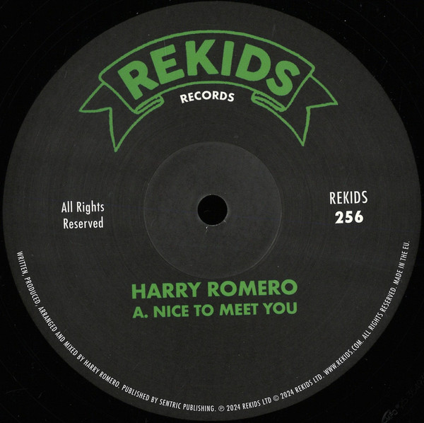 Harry Romero — Nice To Meet You