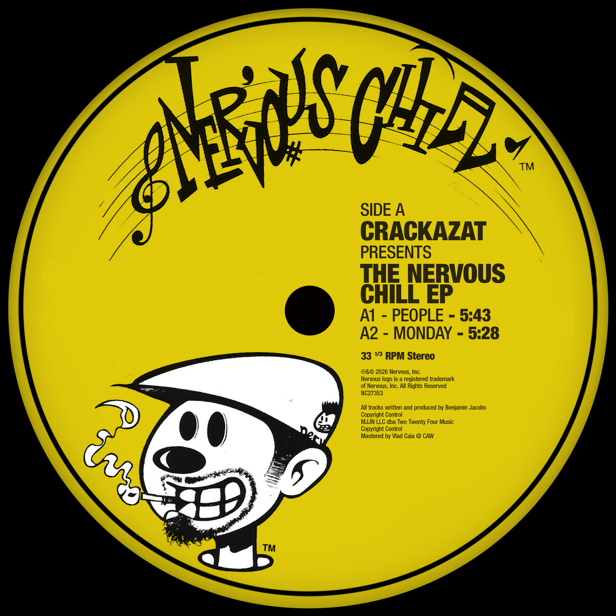 Crackazat — The Nervous Chill Ep