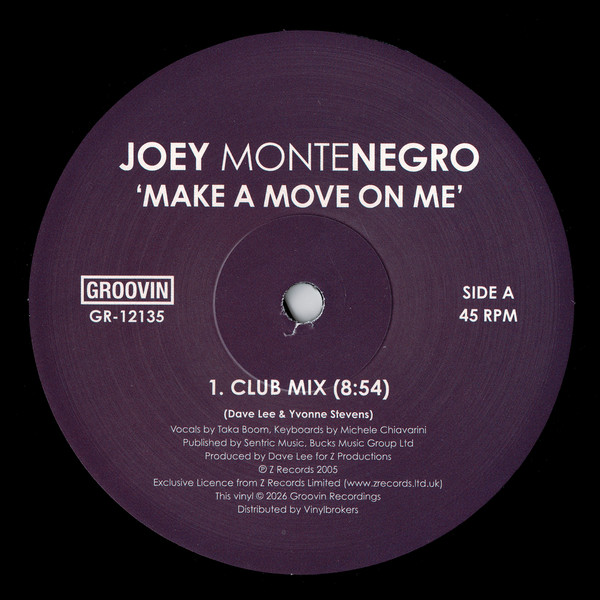 Joey Montenegro — Make A Move On Me