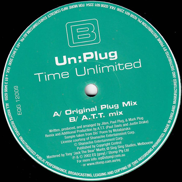 Un:Plug — Time Unlimited