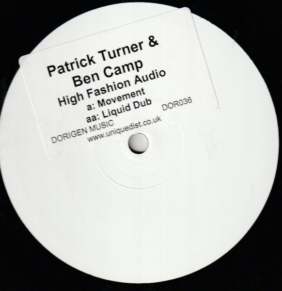Patrick Turner & Ben Camp — High Fashion Audio EP