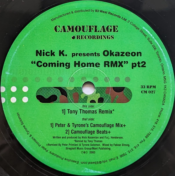 Nick K. Presents Okazeon — Coming Home (Remix) (Pt 2)