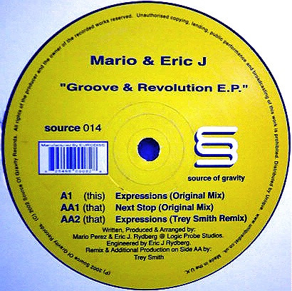 Mario & Eric J — Groove & Revolution E.P.