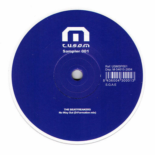The Beatfreakers / The Latin Soul Drivers — T.U.S.O.M. Sampler 001