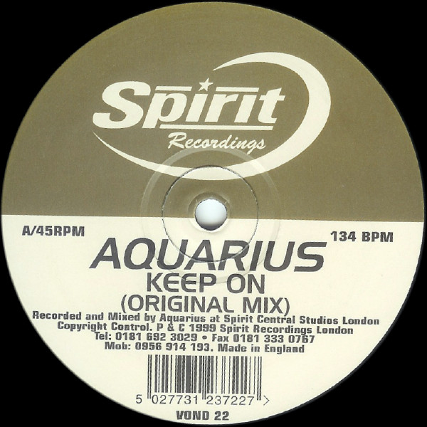 Aquarius — Keep On