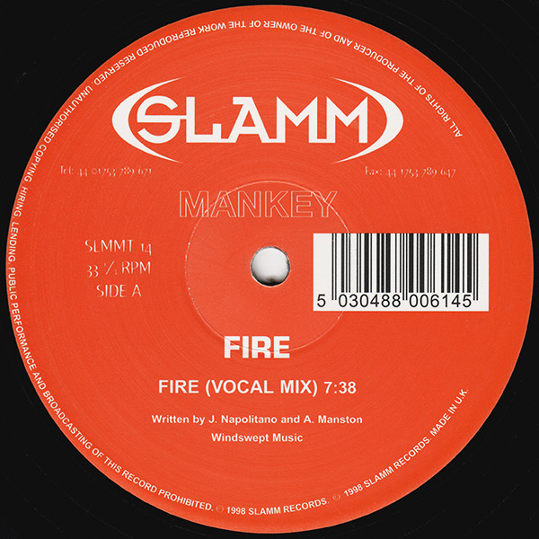 Mankey — Fire