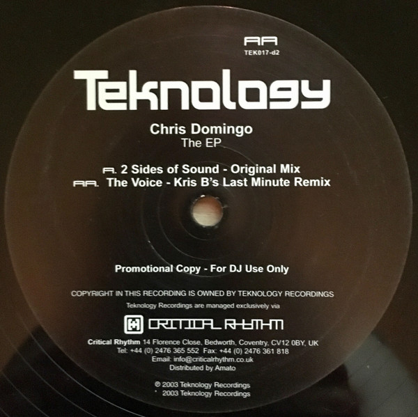 Chris Domingo — The EP Disc 2