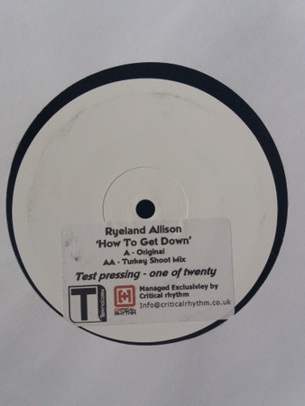 Ryeland Allison — How To Get Down
