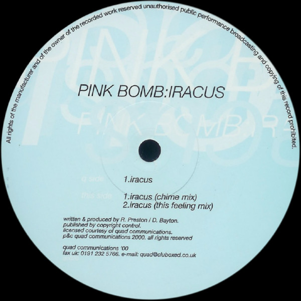 Pink Bomb — Iracus