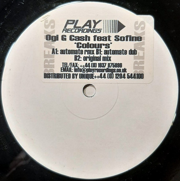 Ogi G Cash Feat. Sofine — Colours