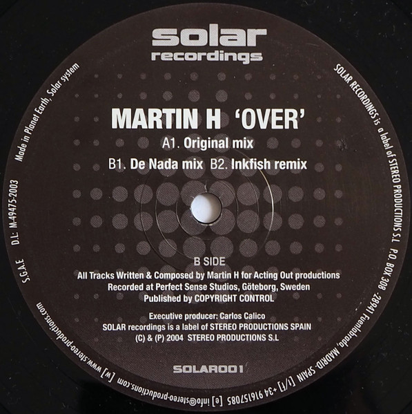 Martin H — Over