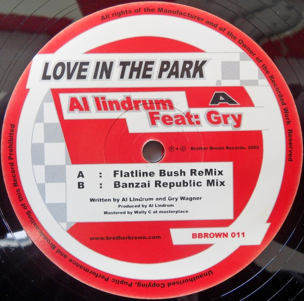 Al Lindrum Feat: Gry Wagner — Love In The Park