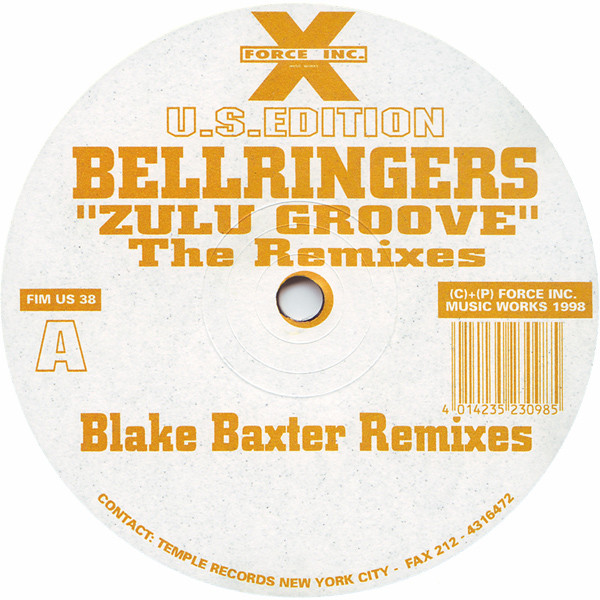 Bellringers — Zulu Groove (The Remixes)