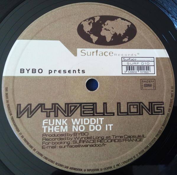 Bybo Presents Wyndell Long — Funk Widdit EP