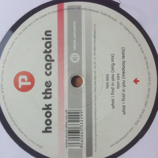 Hook The Captain — What I Find In You