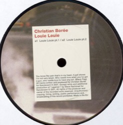 Christian Borée — Louie Louie