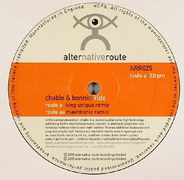 Chable & Bonnici — Ride