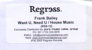 Frank Bailey — Housemusic