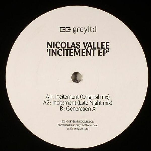 Nicolas Vallee — Incitement EP