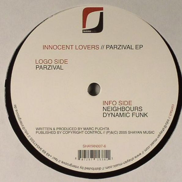 Innocent Lovers — Parzival EP