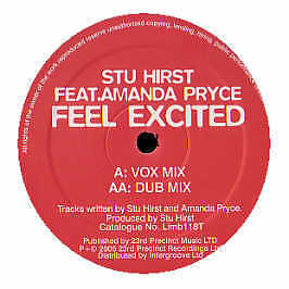 Stu Hirst Feat. Amanda Pryce — Feel Excited
