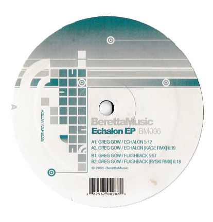 Greg Gow — Echalon EP