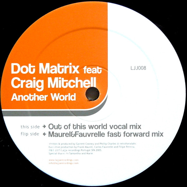 Dot Matrix Feat Craig Mitchell — Another World