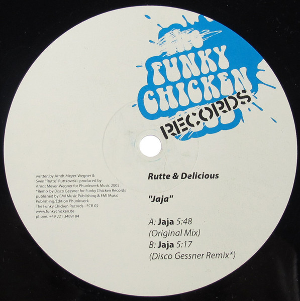 Rutte & DJ Delicious — Jaja