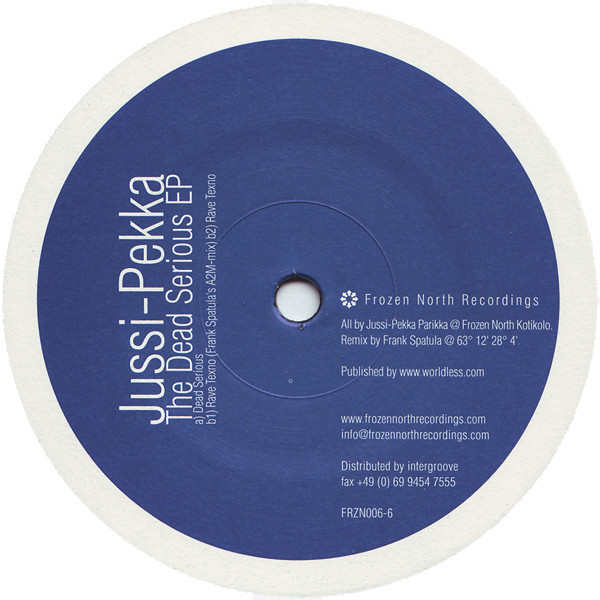 Jussi-Pekka — The Dead Serious EP