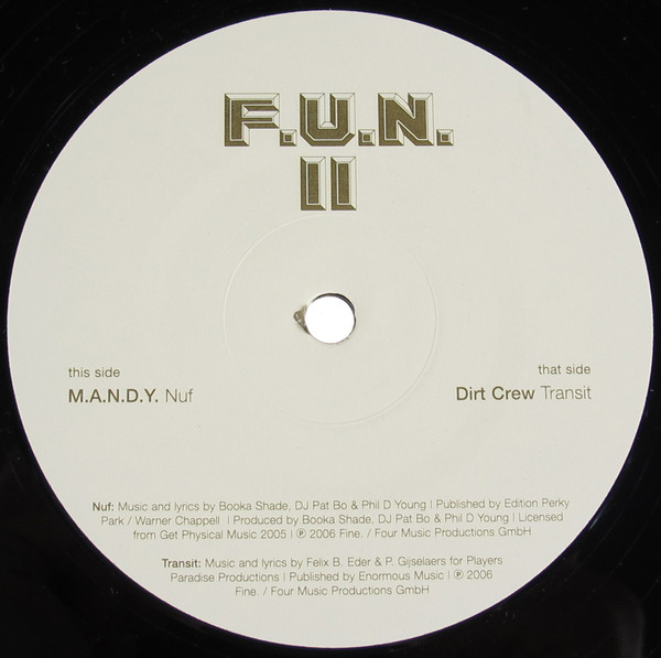 M.A.N.D.Y. / Dirt Crew — F.U.N. II (Part II)